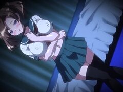 Belleza joven apilada folla un eje duro en acción hentai